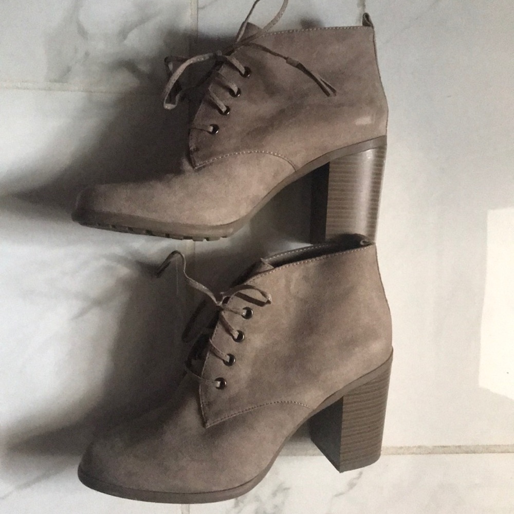 Tan Ankle Heels